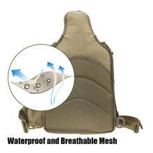 Camouflage Fishing Tackle Bag Backpack Tactical Waterproof Multifunctional Single Shoulder Military Bag pack 11.6L