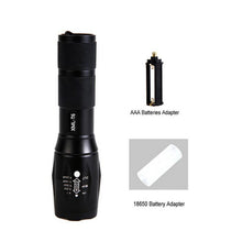 5 Mode Zoomable LED Flashlight