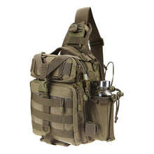 Camouflage Fishing Tackle Bag Backpack Tactical Waterproof Multifunctional Single Shoulder Military Bag pack 11.6L